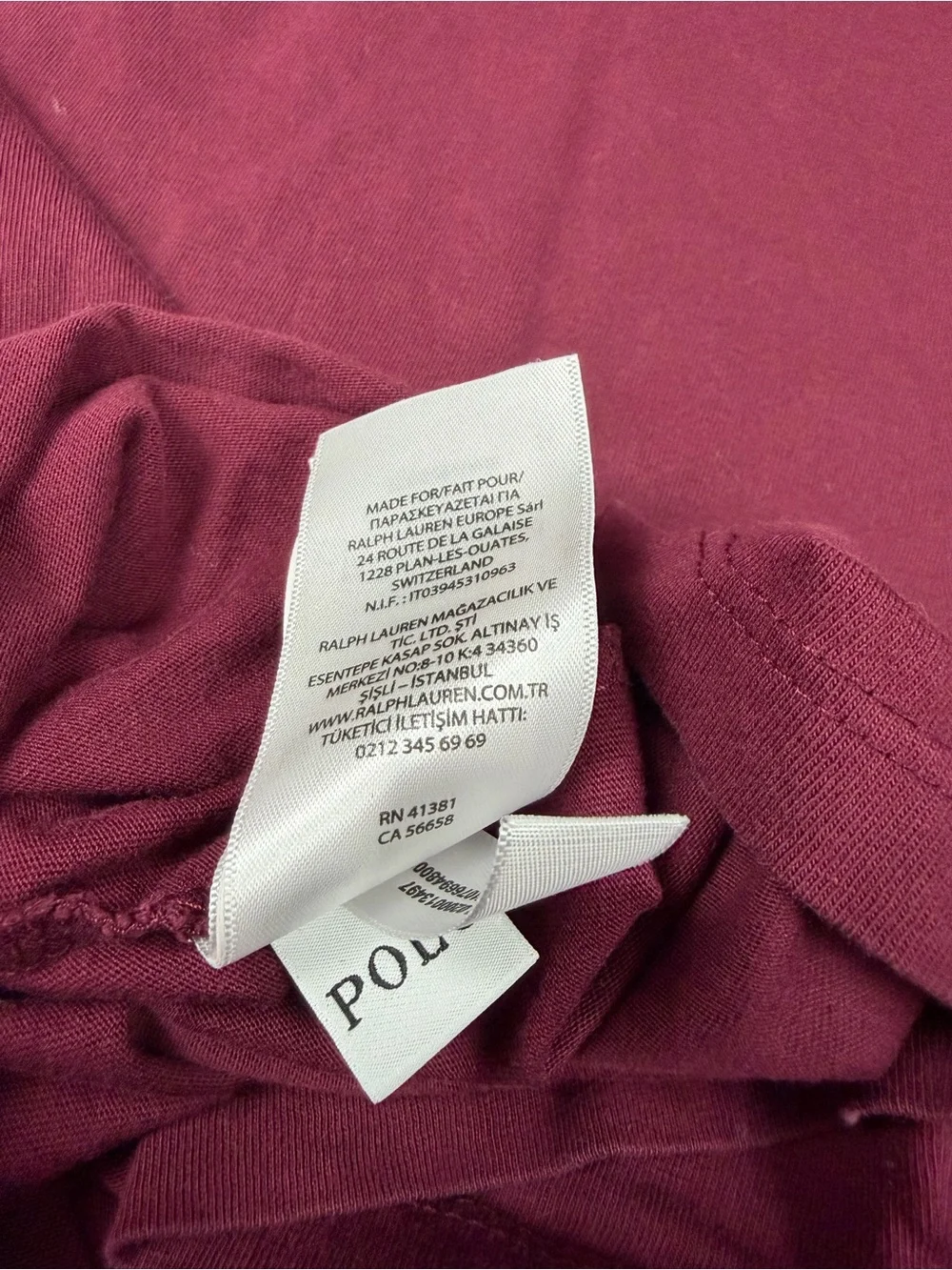 Sz 2XL Men’s Polo Ralph Lauren Lightweight Long Sleeve Hooded Shirt Burgundy